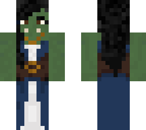 orc in a dress