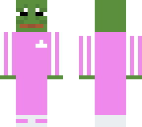 pepe the frog adidas pink no hood