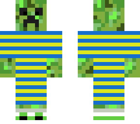 pizzaman2354 blue shirt with yellow stripes