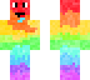 rainbow super durpy man