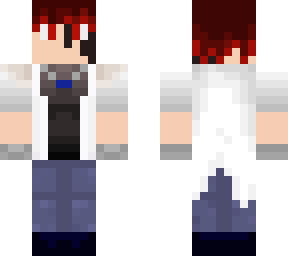 red and white boy
