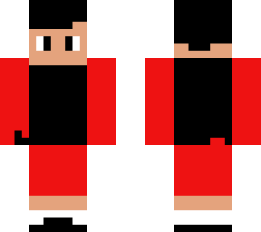red black white dude