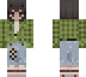 short hair flannel edit