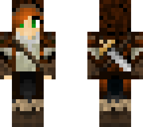 short hair male/female hunter huntress