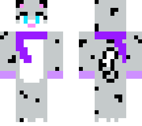 snow leopard with scarf