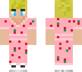 tommyinnit in a strawberry dress