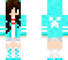 turquoise creeper hood