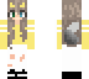 wolf girl (yellow!!)