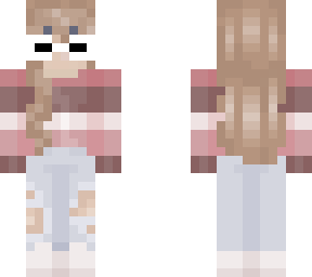 autumn girl with clout goggles fixed