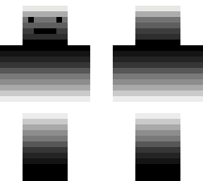 black and white