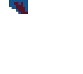 blue and red kermit hot
