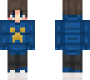 blue and yellow