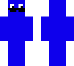 blue guy with goggles