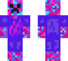 blue,purple,and pink color girl preston