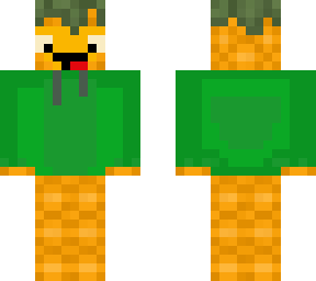 derpy pineapple-green hoodie