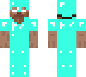 diamond armour herobrine to troll friends