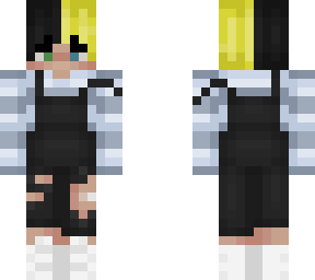 dual-colored hair suspenders