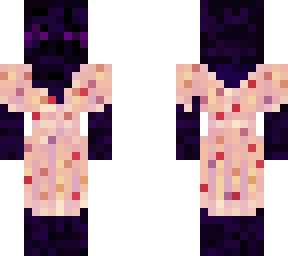 enderman in a srawberry dress