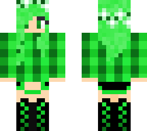 gingham green