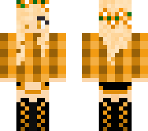 gingham orange