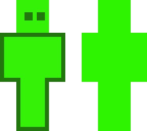 green slime man
