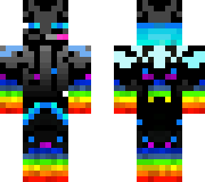 infested rainbow ender man