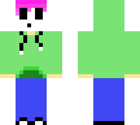 my new oc in minecraft