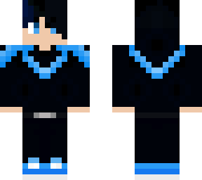 nigthwing boy edit hair blue