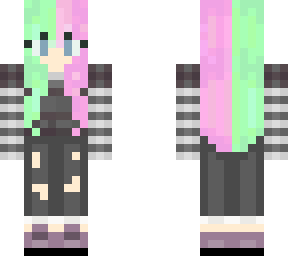 pink? green