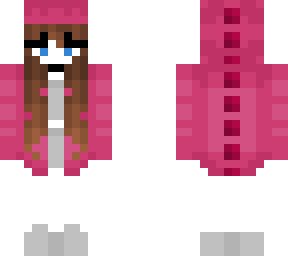 pink dino girl - outfit & hair base