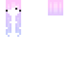 pink to purple to blue fade hair base