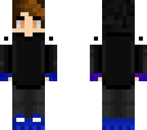 purple to blue gradient boy