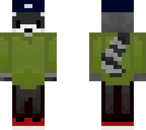raccoon man