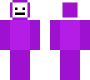 random purple skin.