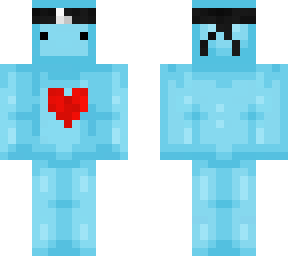 silly blue heart