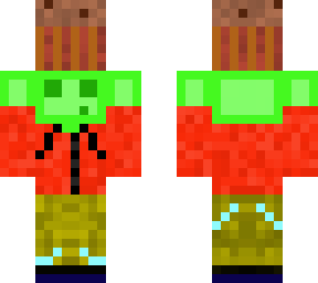 slime holding a muffin