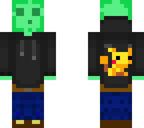 slime with hoodie