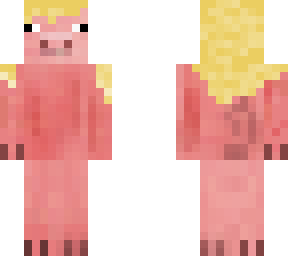 surfer pig