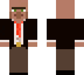 villager in a suit