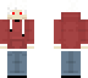 white haired boy