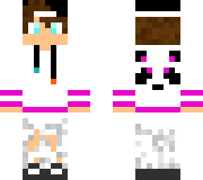 white panda hoodie (boy)