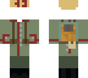 1914 german empire infanterie uniform, template for own character