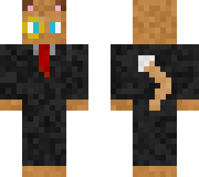 a cat in a suit