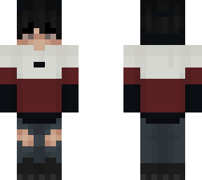 black white and red
