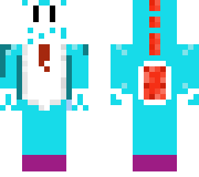 blue yoshi with covid mask and gloves