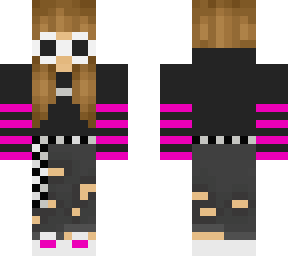 egirl hot pink skin
