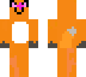 fox with bow