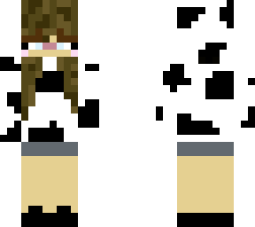 girl cow