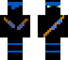 ninja black and blue