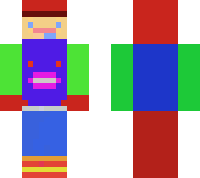 noob skin of 10 years kid.